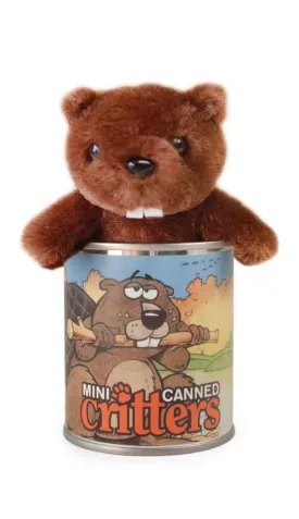 4" Mini Canned Beaver