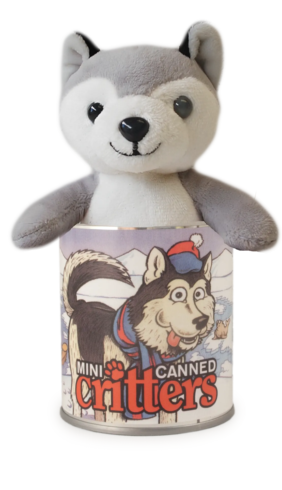 4" Mini Canned Husky