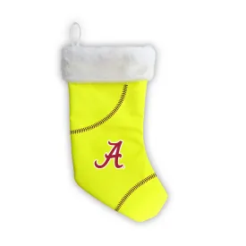 Alabama Crimson Tide Softball Christmas Stocking