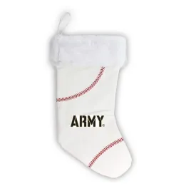 Army Baseball Christmas Stocking