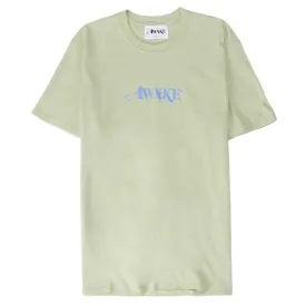 Awake NY Classic Logo T-shirt / Light Green