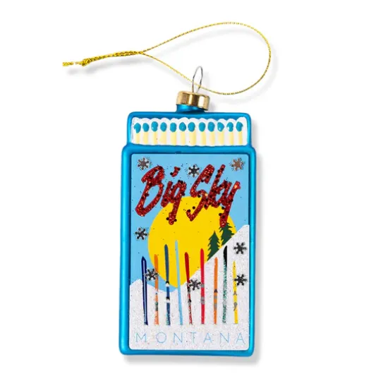 Big Sky Matchbook Ornament