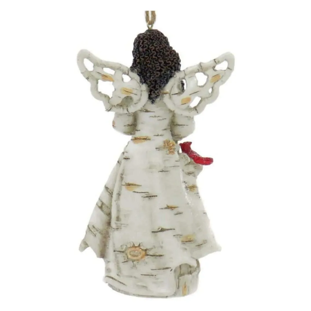 Birch Berry Angels Christmas Ornament Set