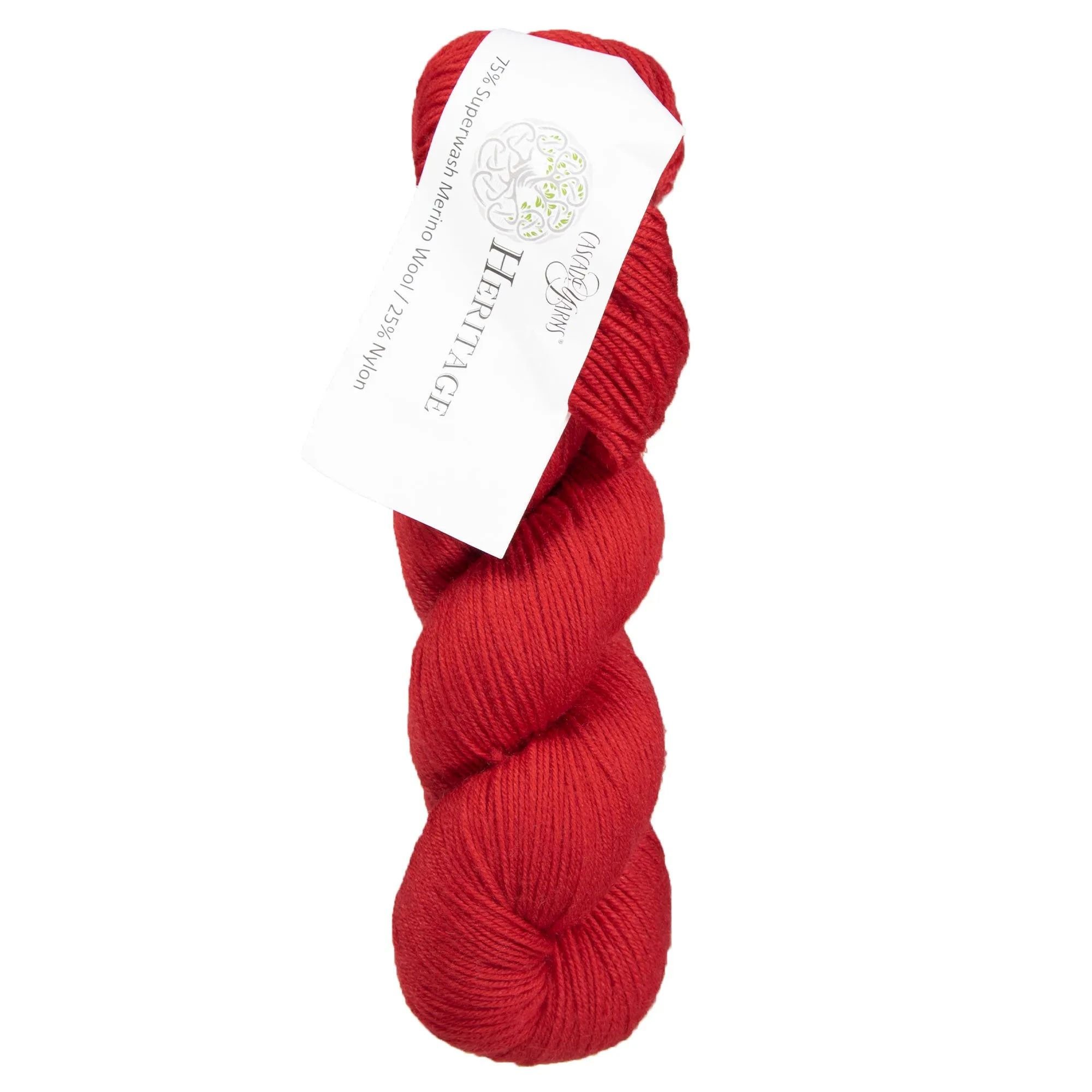 Cascade Yarns Heritage Yarn - 5619 Christmas Red