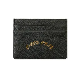 Cash Only Leather Card Holder