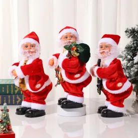 Christmas Electric Musical Hip Dancing Santa Claus Doll Toys, TO0020