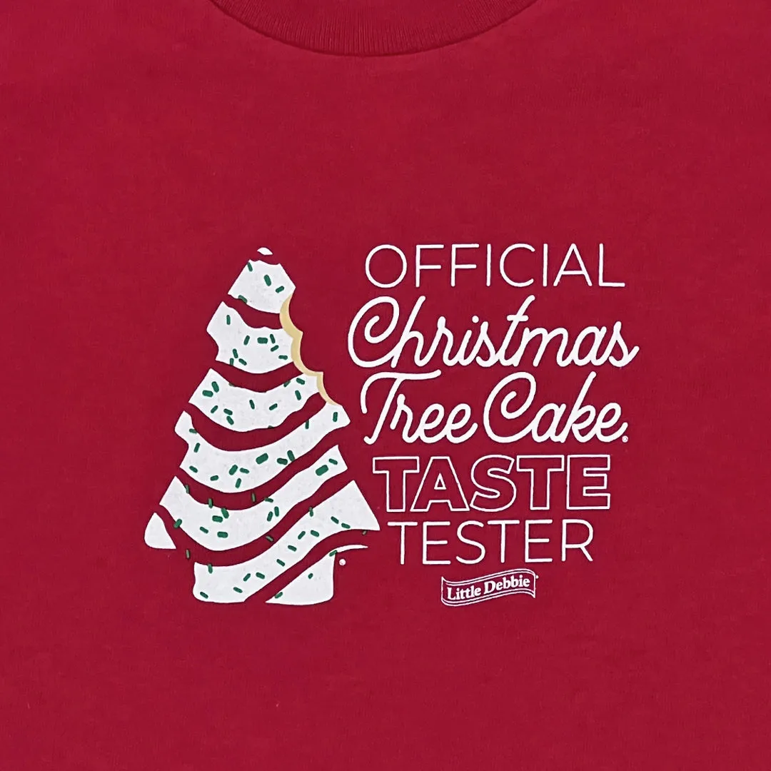 Christmas Tree Cake Taste Tester Youth Long Sleeve Shirt