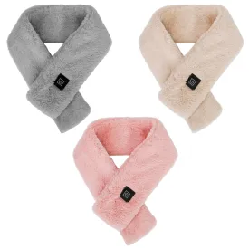 Electric Heated Scarf USB Heating Neck Shawl Soft Warm Scarves with 3 Heating Modes