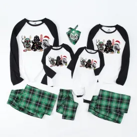 Family Matching Christmas Pajamas Set With Fun Character Design