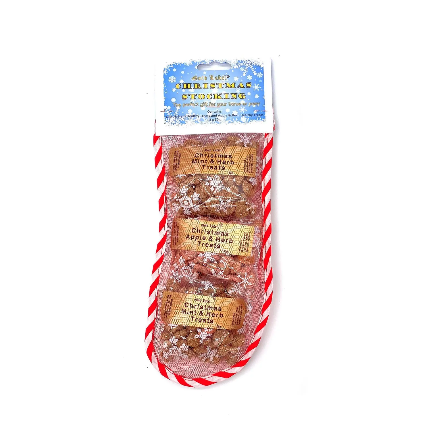 Gold Label Christmas Stocking Equine Economy - 3 x 50 Gm