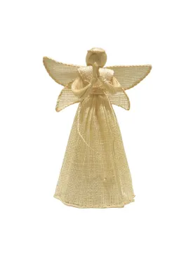 Landmark Jute Angel 10" - Natural