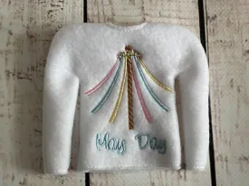 May Day Christmas Elf ITH Sweater