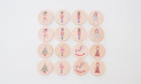 Mini Nutcracker Matching Tiles