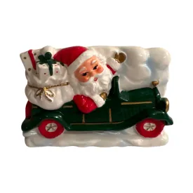 Vintage Ucagco Santa On The Go Planter