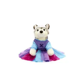 Adorable Husky Dog Costume for Kids - Realistic Full Body Outfit with Plush Fur and Mask